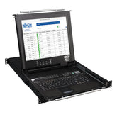 TRIPP LITE RM CONSOLE 1U KVM SWITCH IP 8-PORT 19-IN LCD CAT5/PS2/VGA/USB B070-008-19-IP